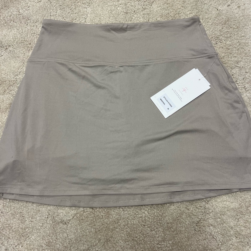 Soybu Women's Tan Mini Skort NWT